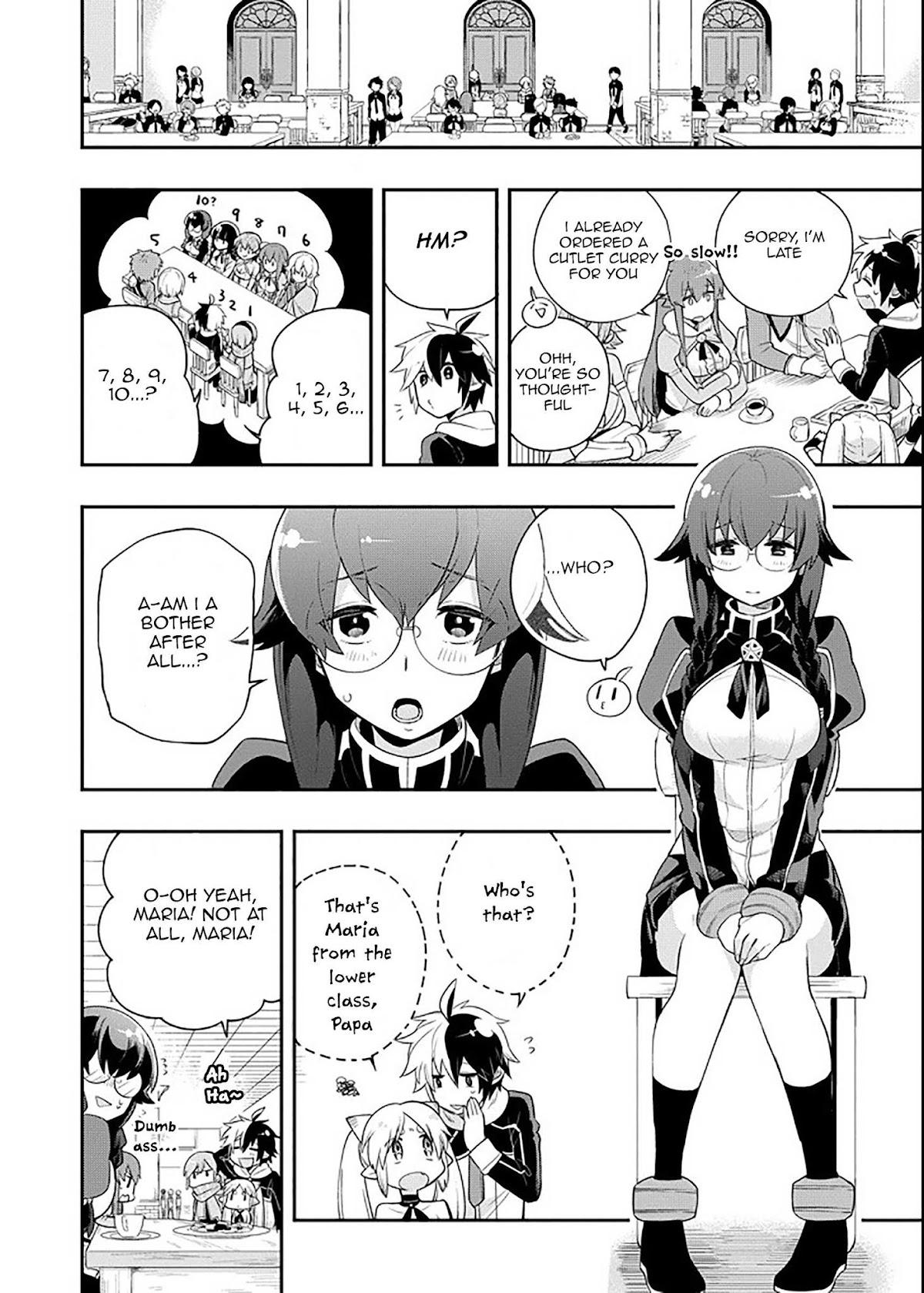 Eiyuu Kyoushitsu Chapter 2.5-1 page 5 - Vol.2 Chapter 5.1: The Demon Lord's Descendant I