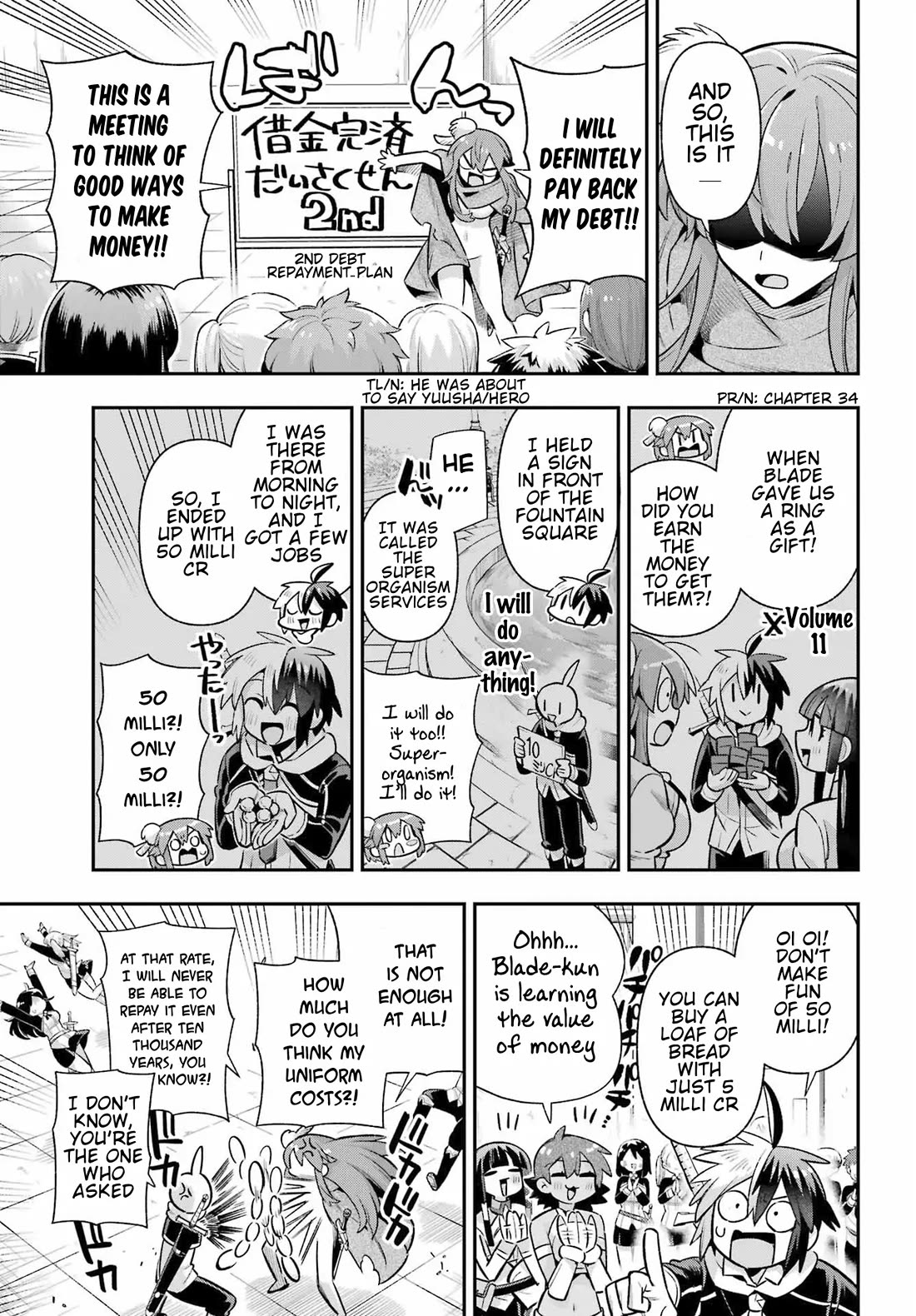 Eiyuu Kyoushitsu Chapter 20.67 page 21 - Vol.20 Chapter 67: Earnest's Great Debt Repayment Strategy
