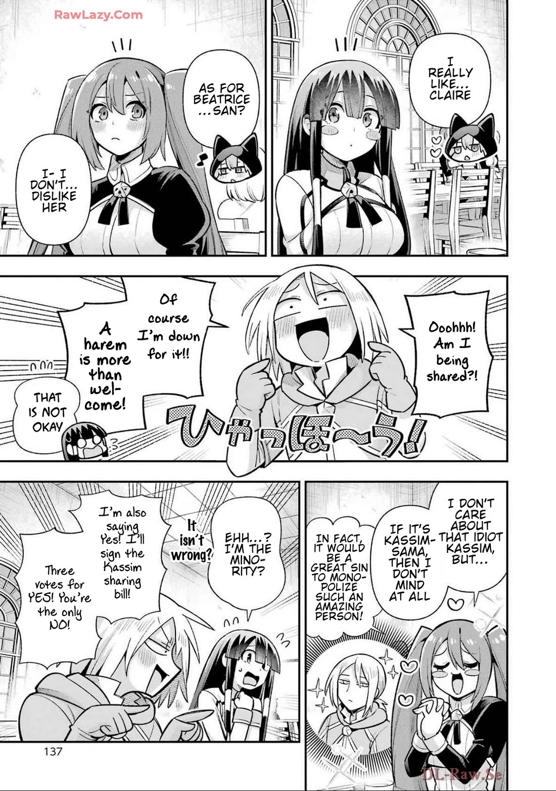 Eiyuu Kyoushitsu Chapter 20.69 page 10 - Vol.20 Chapter 69: The Relationship between Lucia, Kassim, and Claire