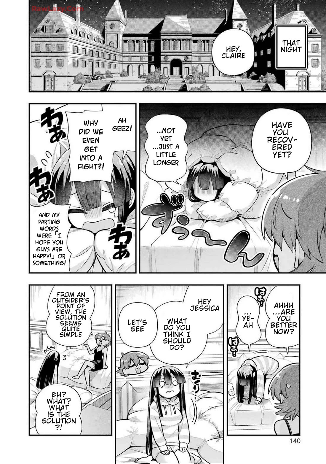 Eiyuu Kyoushitsu Chapter 20.69 page 13 - Vol.20 Chapter 69: The Relationship between Lucia, Kassim, and Claire