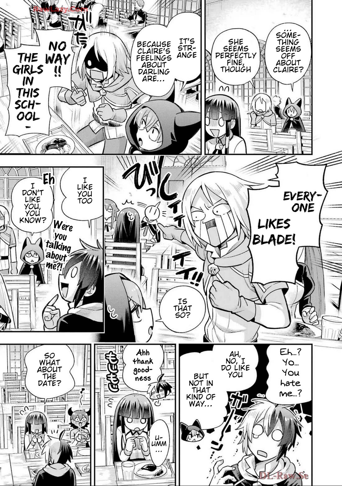 Eiyuu Kyoushitsu Chapter 20.69 page 22 - Vol.20 Chapter 69: The Relationship between Lucia, Kassim, and Claire