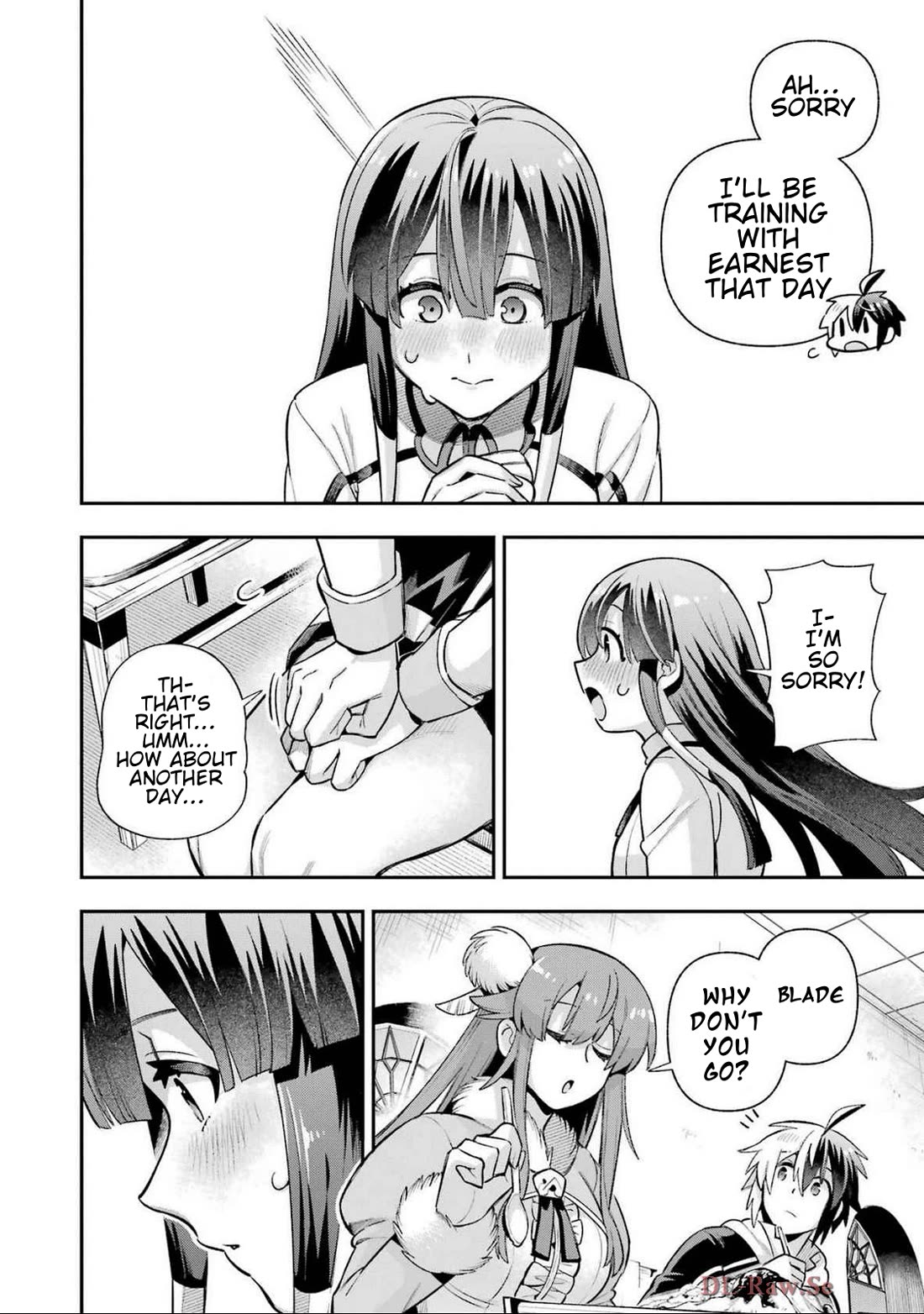 Eiyuu Kyoushitsu Chapter 20.69 page 23 - Vol.20 Chapter 69: The Relationship between Lucia, Kassim, and Claire