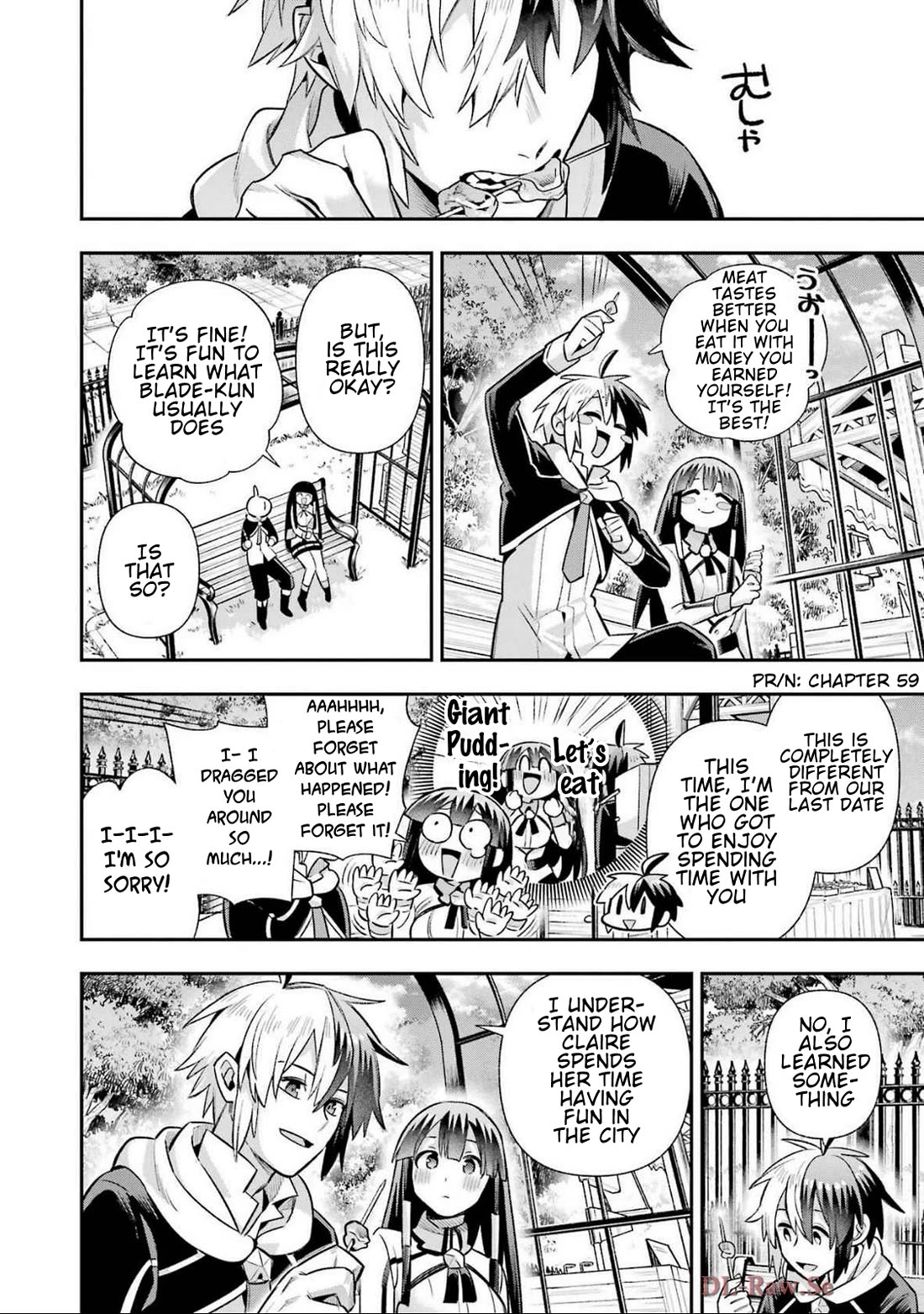 Eiyuu Kyoushitsu Chapter 20.69 page 29 - Vol.20 Chapter 69: The Relationship between Lucia, Kassim, and Claire