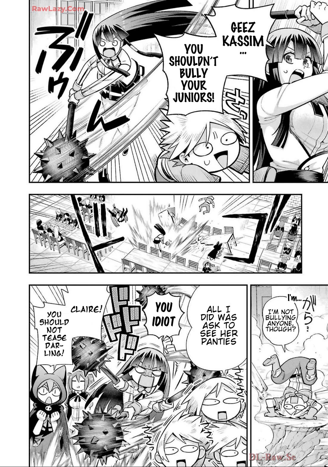 Eiyuu Kyoushitsu Chapter 20.69 page 7 - Vol.20 Chapter 69: The Relationship between Lucia, Kassim, and Claire