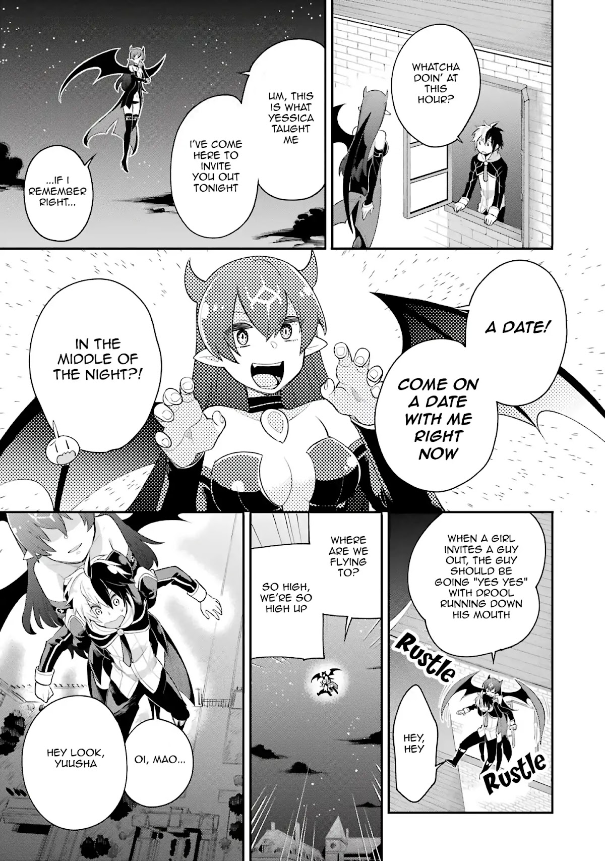 Eiyuu Kyoushitsu Chapter 3.5-2 page 28 - Vol.3 Chapter 5.2: The Demon Lord's Descendant II