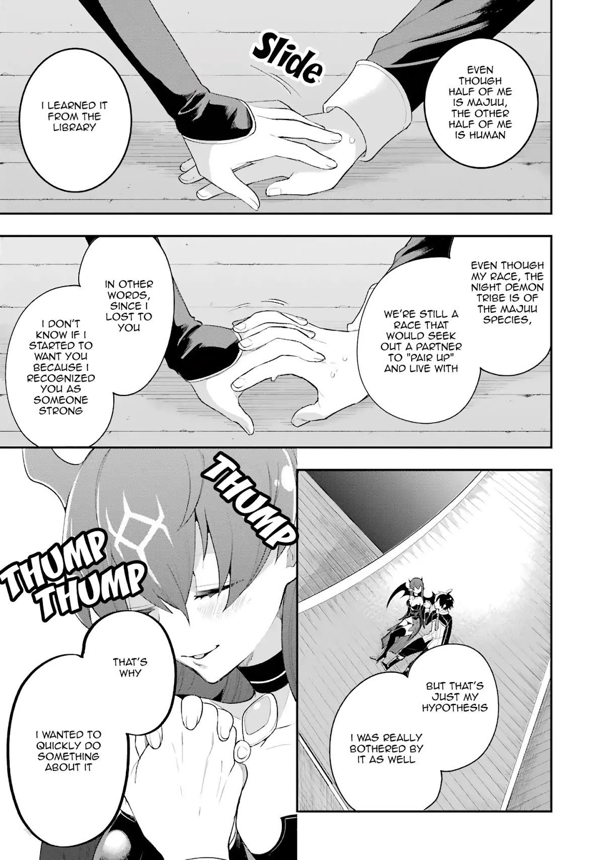 Eiyuu Kyoushitsu Chapter 3.5-2 page 34 - Vol.3 Chapter 5.2: The Demon Lord's Descendant II