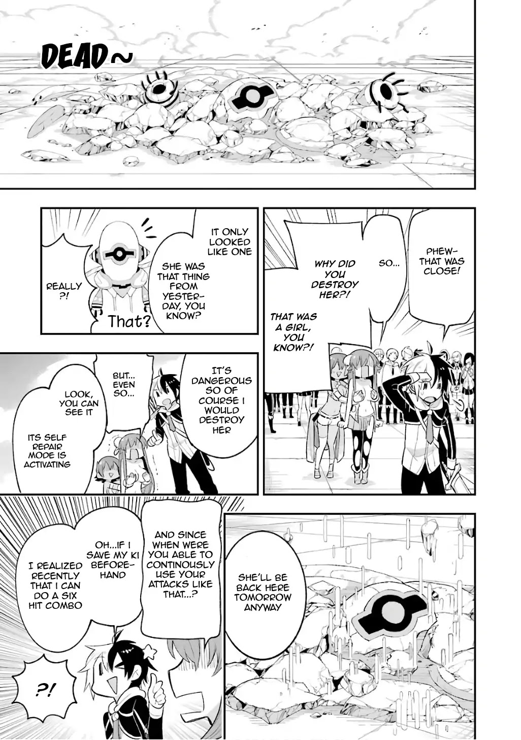 Eiyuu Kyoushitsu Chapter 4.10-1 page 10 - Vol.4 Chapter 10.1: Less than Human I