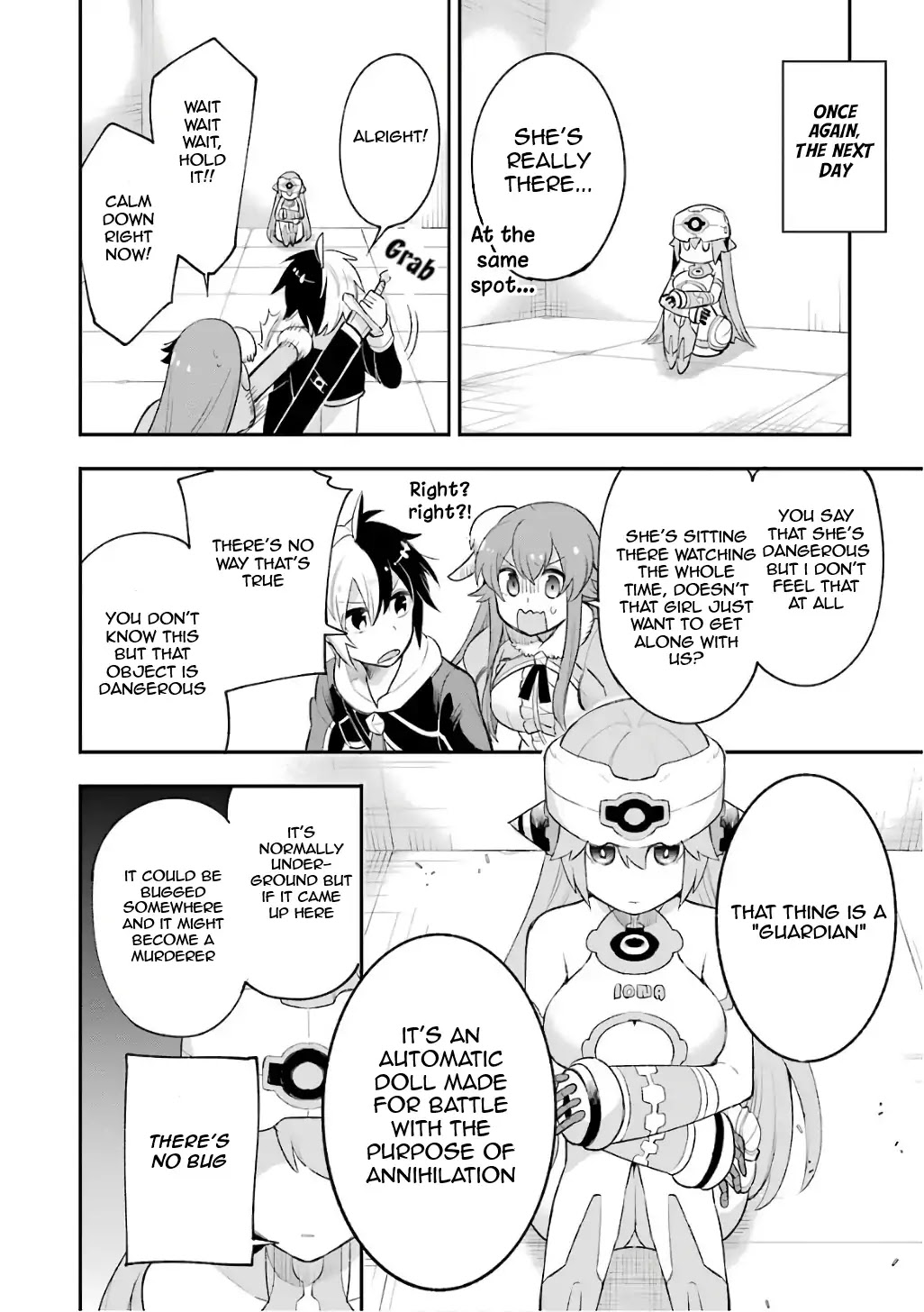 Eiyuu Kyoushitsu Chapter 4.10-1 page 11 - Vol.4 Chapter 10.1: Less than Human I