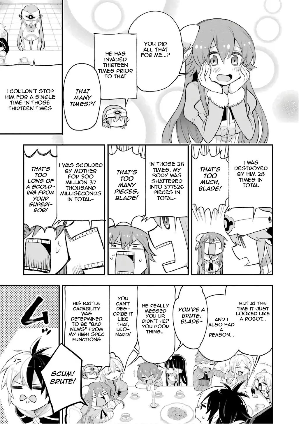 Eiyuu Kyoushitsu Chapter 4.10-1 page 18 - Vol.4 Chapter 10.1: Less than Human I