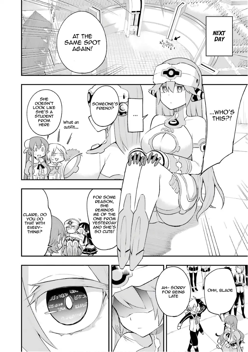 Eiyuu Kyoushitsu Chapter 4.10-1 page 7 - Vol.4 Chapter 10.1: Less than Human I