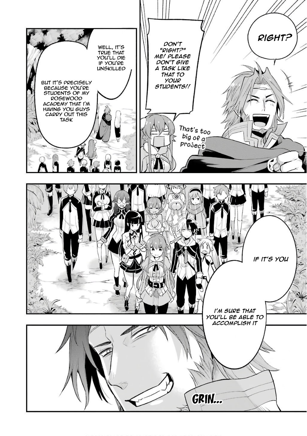 Eiyuu Kyoushitsu Chapter 4.11 page 10 - Vol.4 Chapter 11: An encounter with something that tastes better than me 1