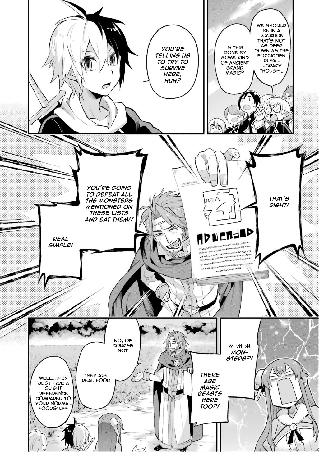 Eiyuu Kyoushitsu Chapter 4.11 page 8 - Vol.4 Chapter 11: An encounter with something that tastes better than me 1