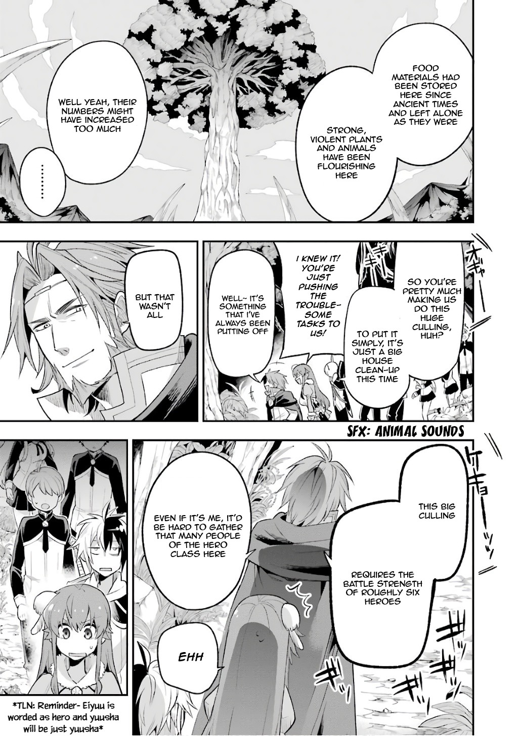 Eiyuu Kyoushitsu Chapter 4.11 page 9 - Vol.4 Chapter 11: An encounter with something that tastes better than me 1