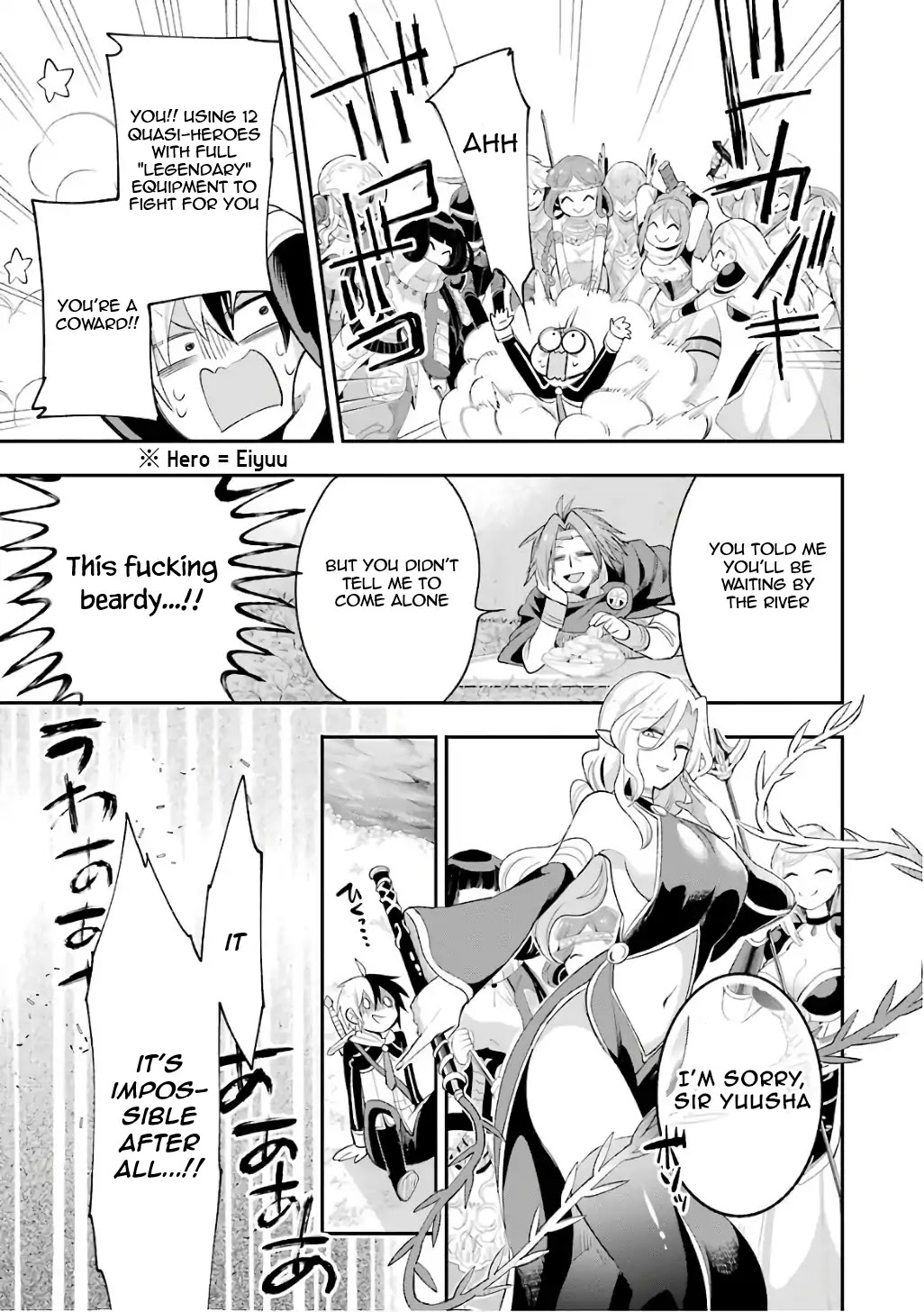 Eiyuu Kyoushitsu Chapter 4.9 page 28 - Vol.4 Chapter 9: A Duel With The King