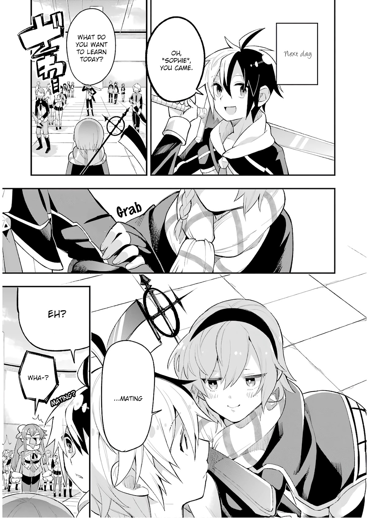 Eiyuu Kyoushitsu Chapter 5.14-1 page 13 - Vol.5 Chapter 14.1: Sophie Part I