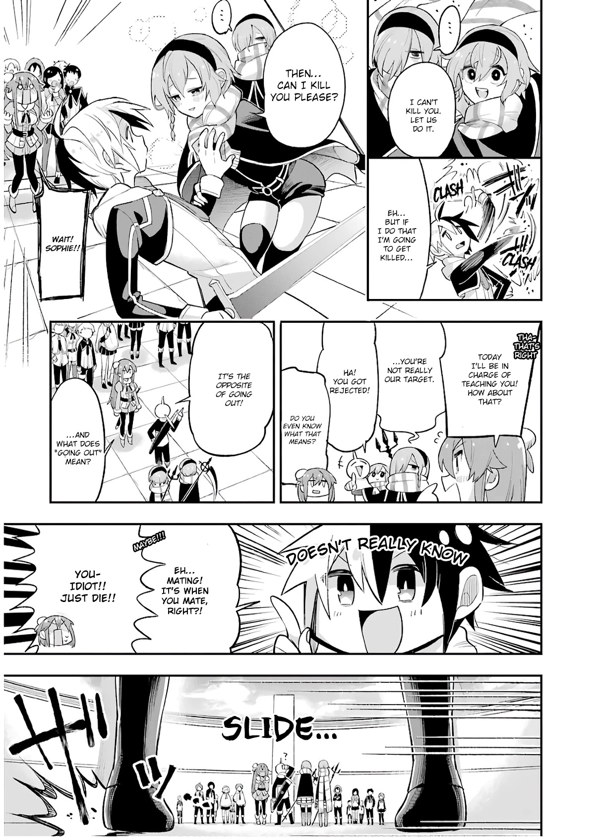 Eiyuu Kyoushitsu Chapter 5.14-1 page 15 - Vol.5 Chapter 14.1: Sophie Part I