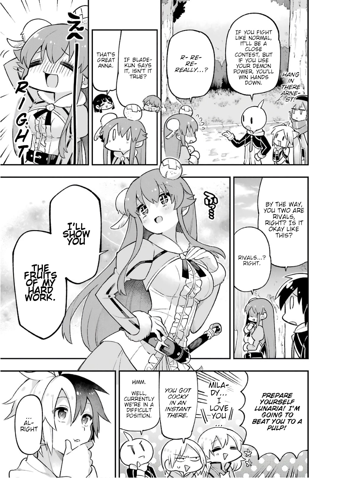 Eiyuu Kyoushitsu Chapter 6.18-1 page 19 - Vol.6 Chapter 18.1: Rosewood Academy Tournament I