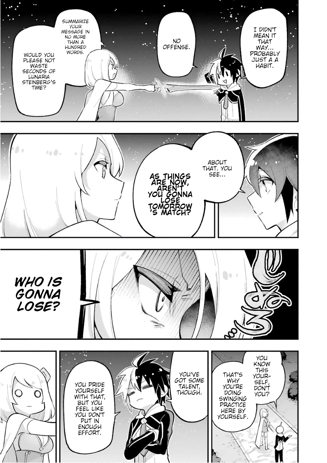 Eiyuu Kyoushitsu Chapter 6.18-1 page 23 - Vol.6 Chapter 18.1: Rosewood Academy Tournament I