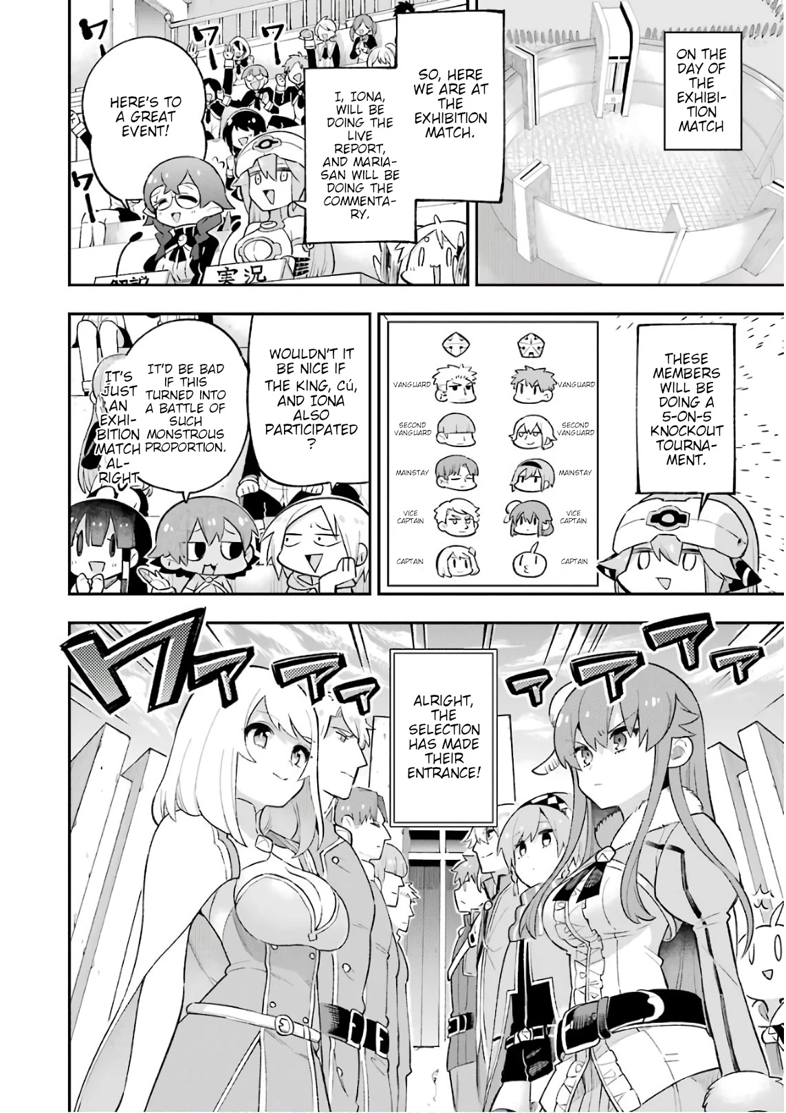 Eiyuu Kyoushitsu Chapter 6.18-1 page 34 - Vol.6 Chapter 18.1: Rosewood Academy Tournament I