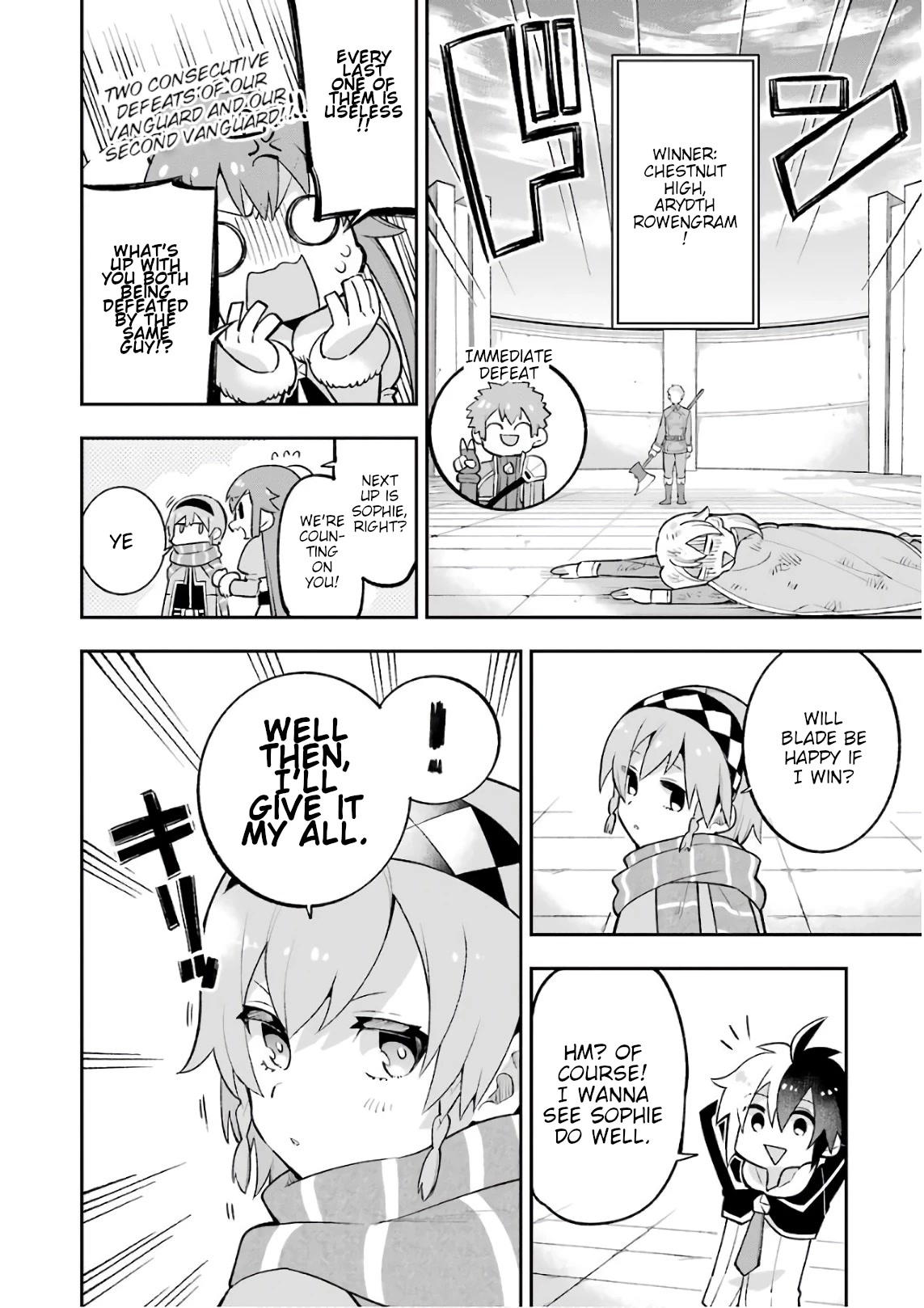 Eiyuu Kyoushitsu Chapter 6.18-1 page 36 - Vol.6 Chapter 18.1: Rosewood Academy Tournament I
