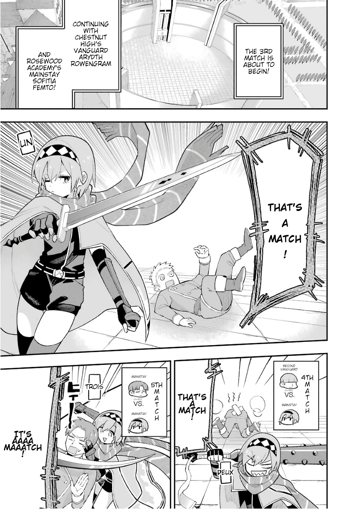 Eiyuu Kyoushitsu Chapter 6.18-1 page 37 - Vol.6 Chapter 18.1: Rosewood Academy Tournament I