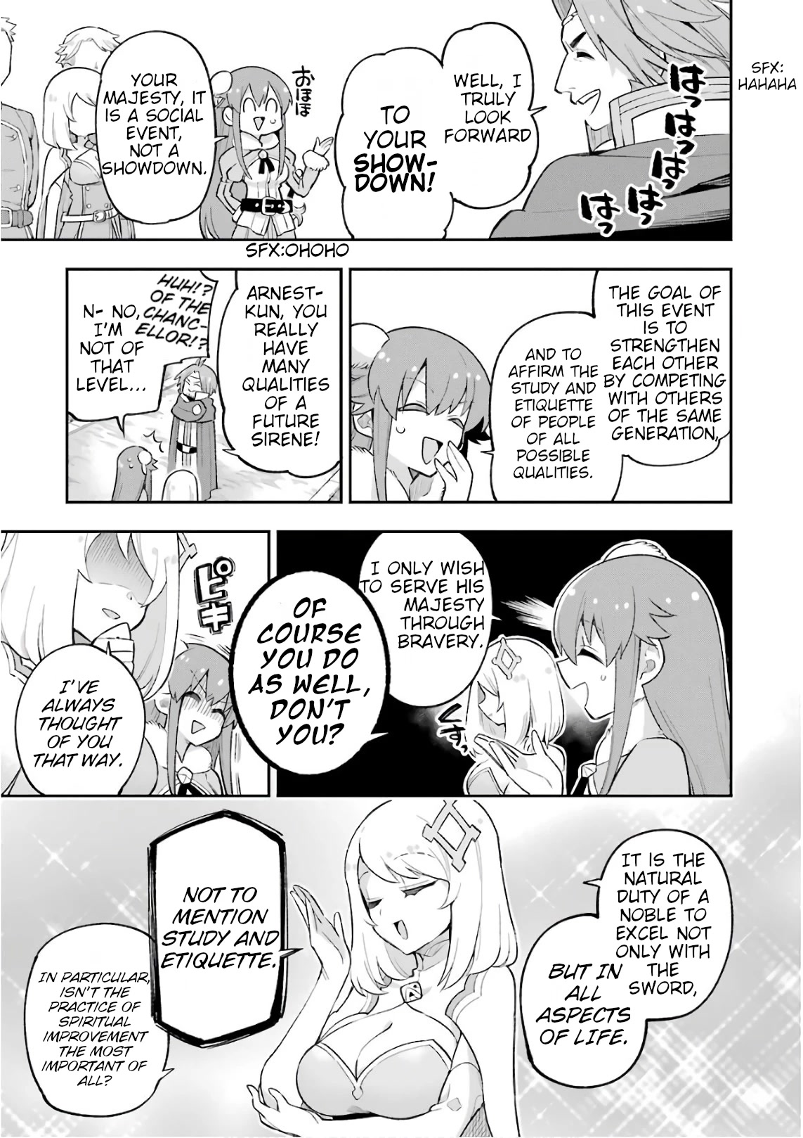 Eiyuu Kyoushitsu Chapter 6.18-1 page 9 - Vol.6 Chapter 18.1: Rosewood Academy Tournament I