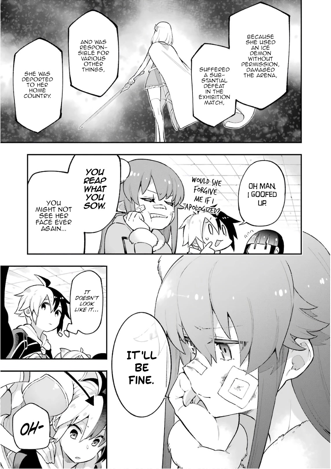 Eiyuu Kyoushitsu Chapter 6.18-2 page 32 - Vol.6 Chapter 18.2: Rosewood Academy Tournament II