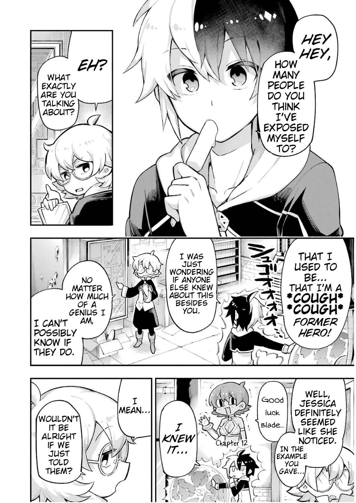 Eiyuu Kyoushitsu Chapter 7.19 page 11 - Vol.7 Chapter 19: Did they find out?