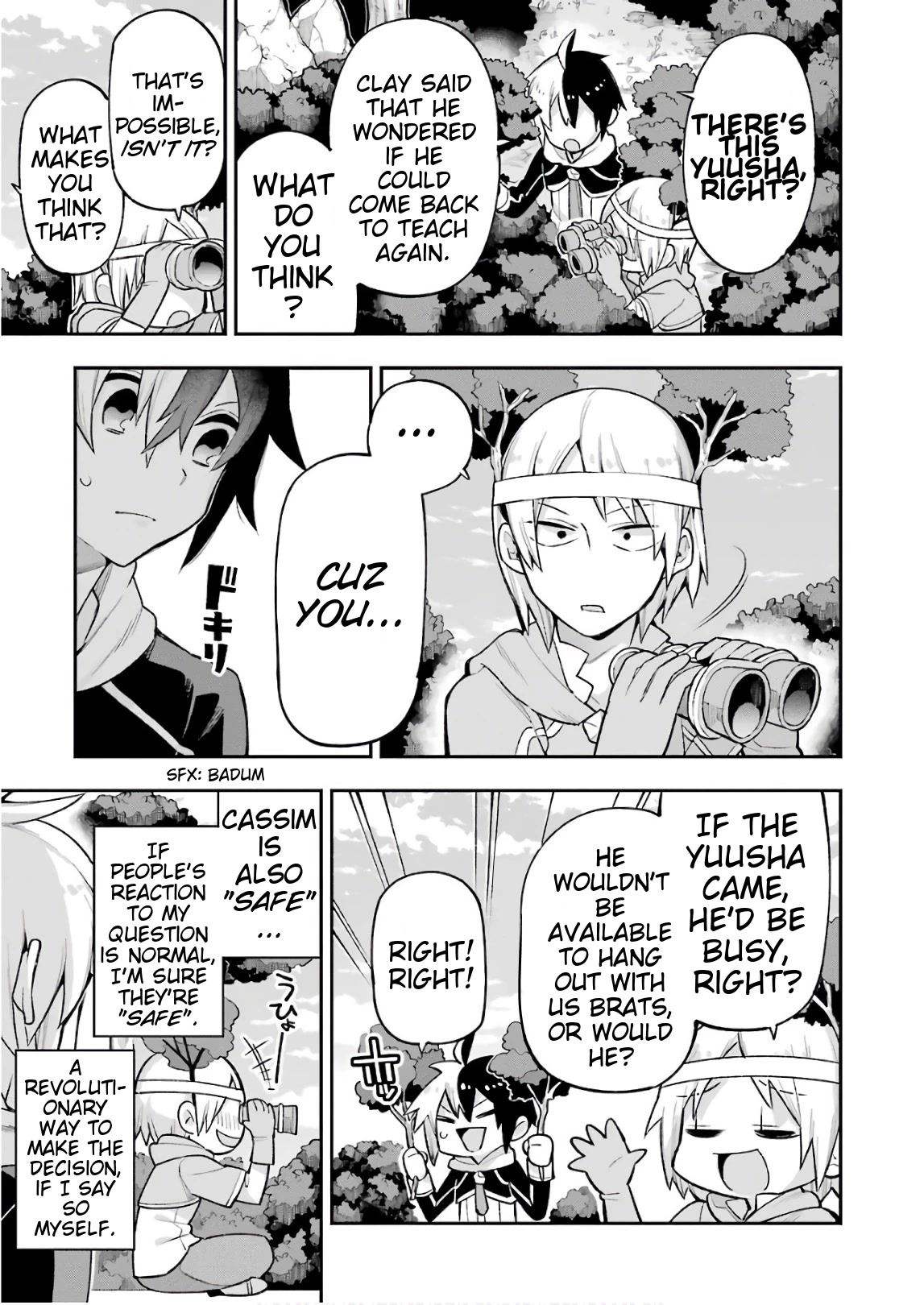 Eiyuu Kyoushitsu Chapter 7.19 page 20 - Vol.7 Chapter 19: Did they find out?
