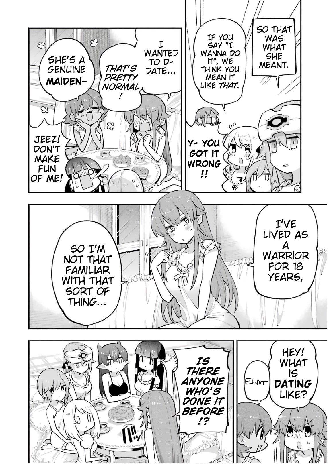 Eiyuu Kyoushitsu Chapter 7.22 page 4 - Vol.7 Chapter 22: The Dating Example