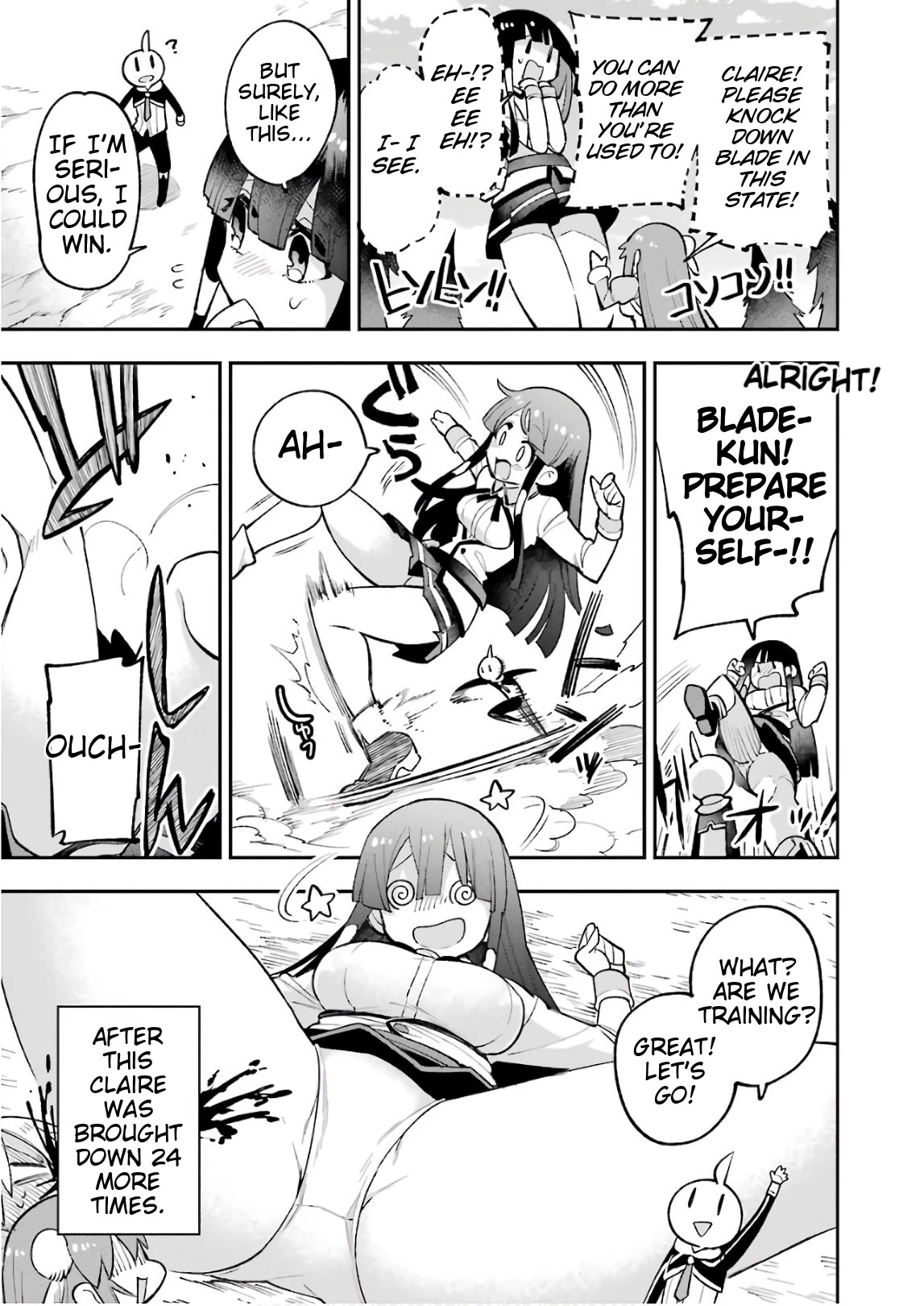 Eiyuu Kyoushitsu Chapter 7.23-11 page 8 - Vol.7 Chapter 23.11: Special Chapter: Yessica's Feelings + Volume 7 Extras