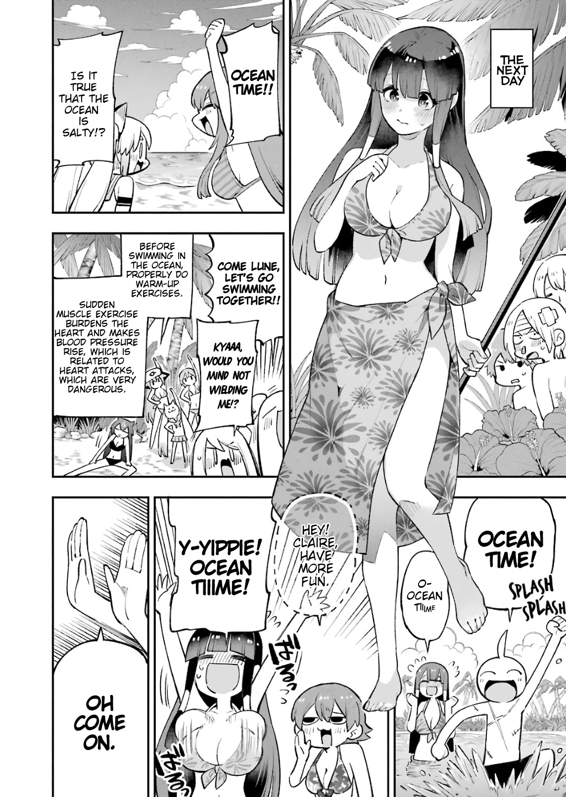 Eiyuu Kyoushitsu Chapter 8.25 page 19 - Vol.8 Chapter 25: Claire's Day Off