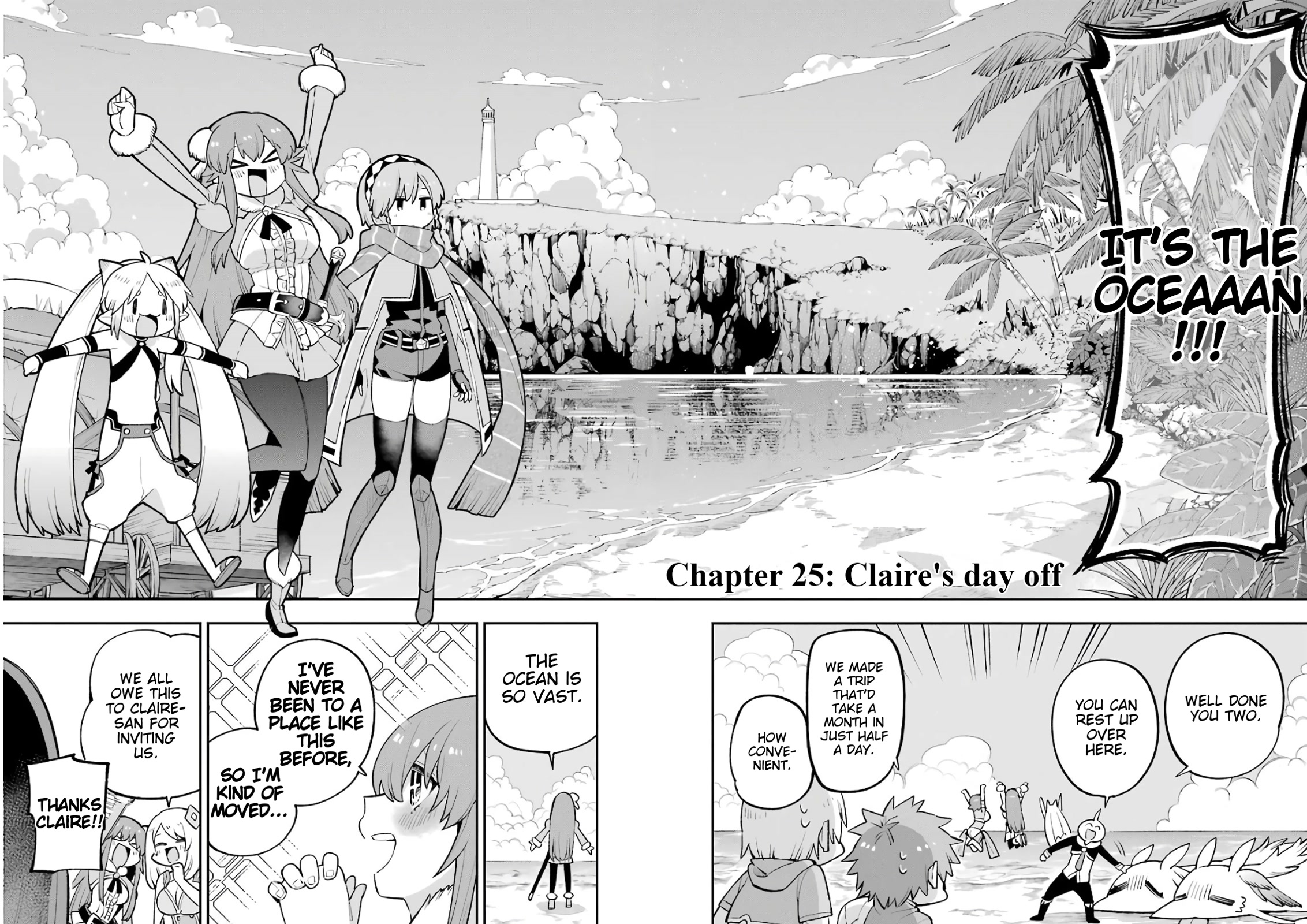 Eiyuu Kyoushitsu Chapter 8.25 page 2 - Vol.8 Chapter 25: Claire's Day Off
