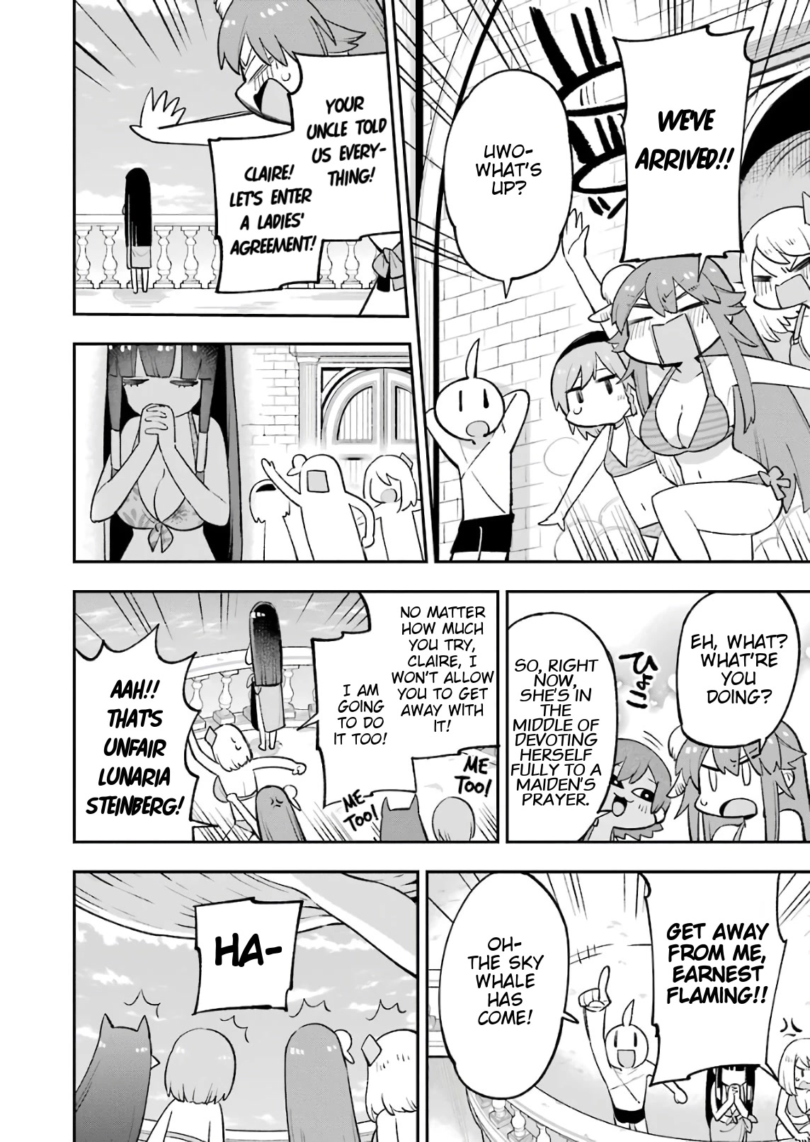 Eiyuu Kyoushitsu Chapter 8.25 page 28 - Vol.8 Chapter 25: Claire's Day Off
