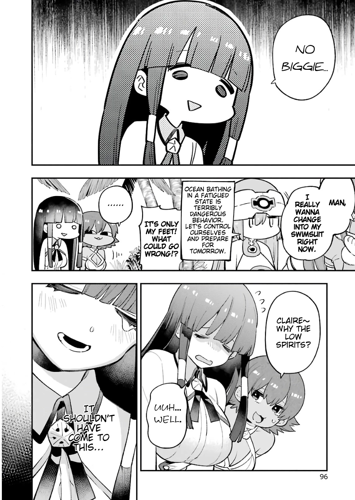 Eiyuu Kyoushitsu Chapter 8.25 page 3 - Vol.8 Chapter 25: Claire's Day Off