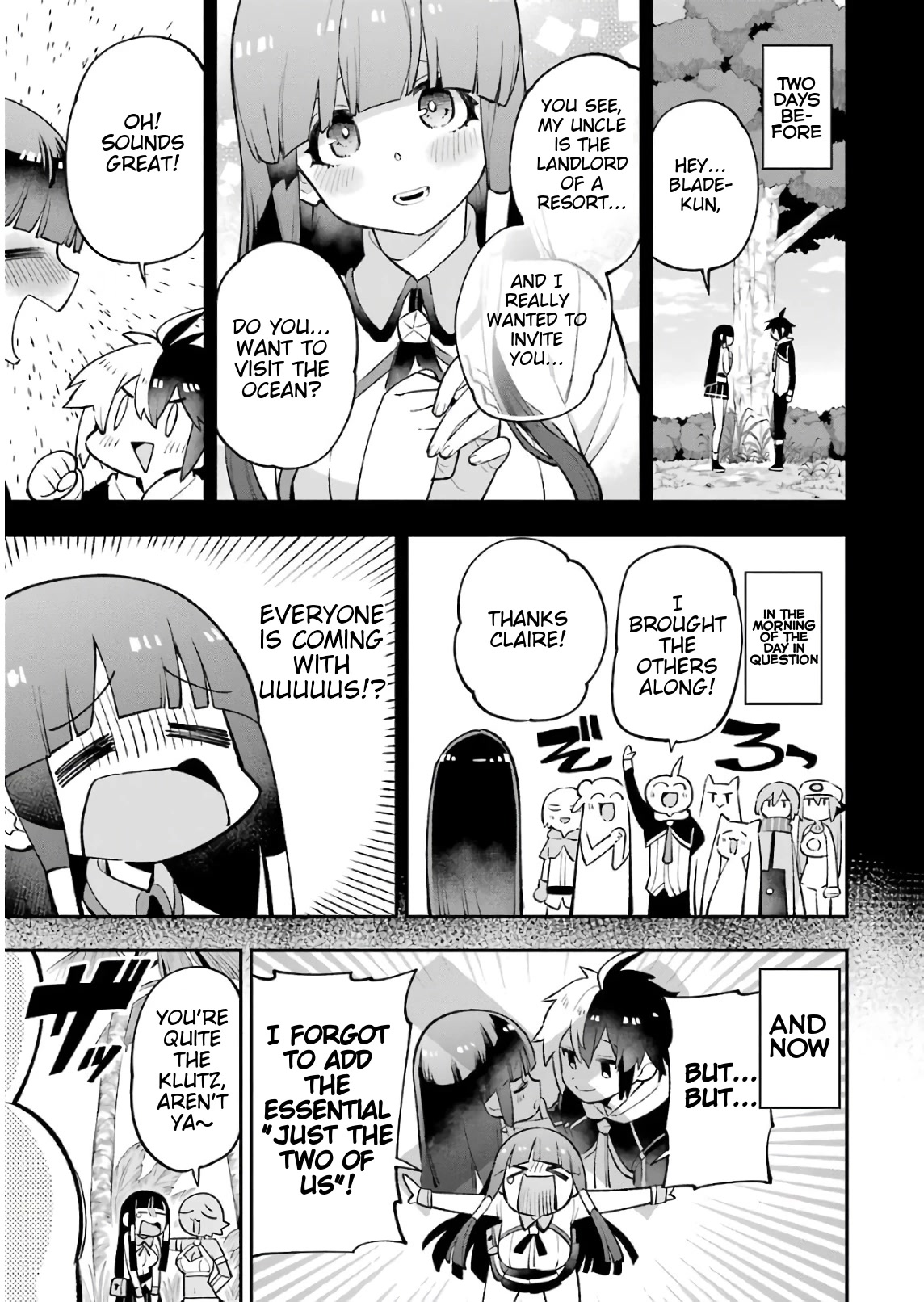 Eiyuu Kyoushitsu Chapter 8.25 page 4 - Vol.8 Chapter 25: Claire's Day Off