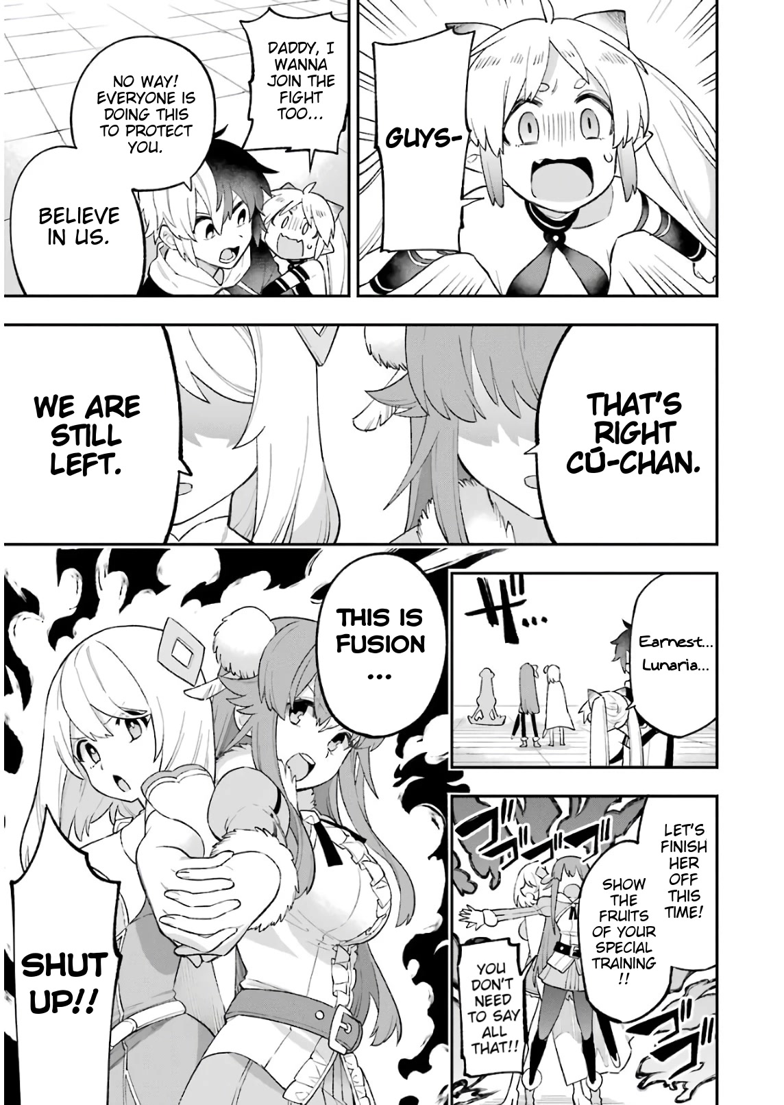 Eiyuu Kyoushitsu Chapter 8.26 page 34 - Vol.8 Chapter 26: Cú's Visitor