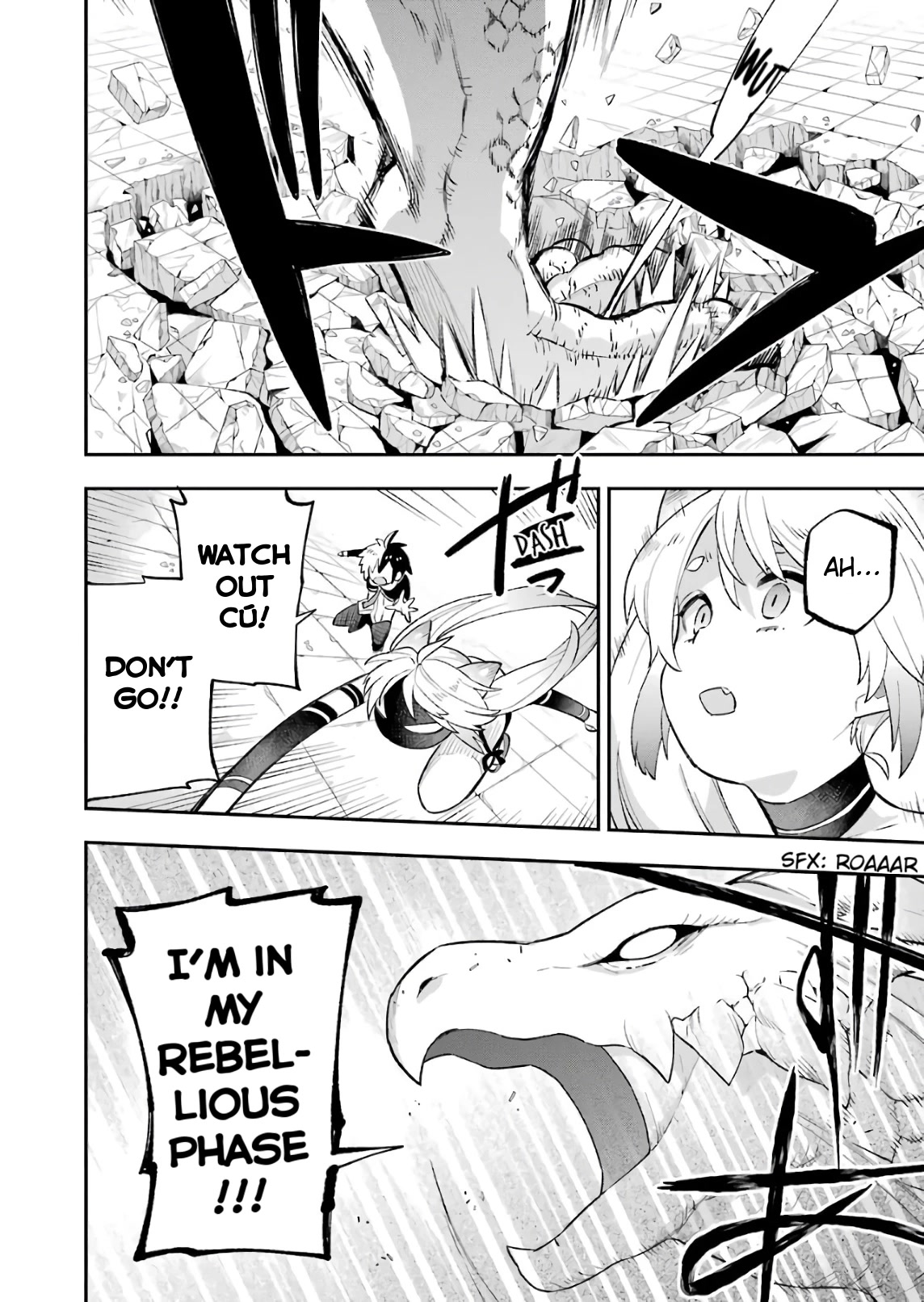 Eiyuu Kyoushitsu Chapter 8.26 page 40 - Vol.8 Chapter 26: Cú's Visitor