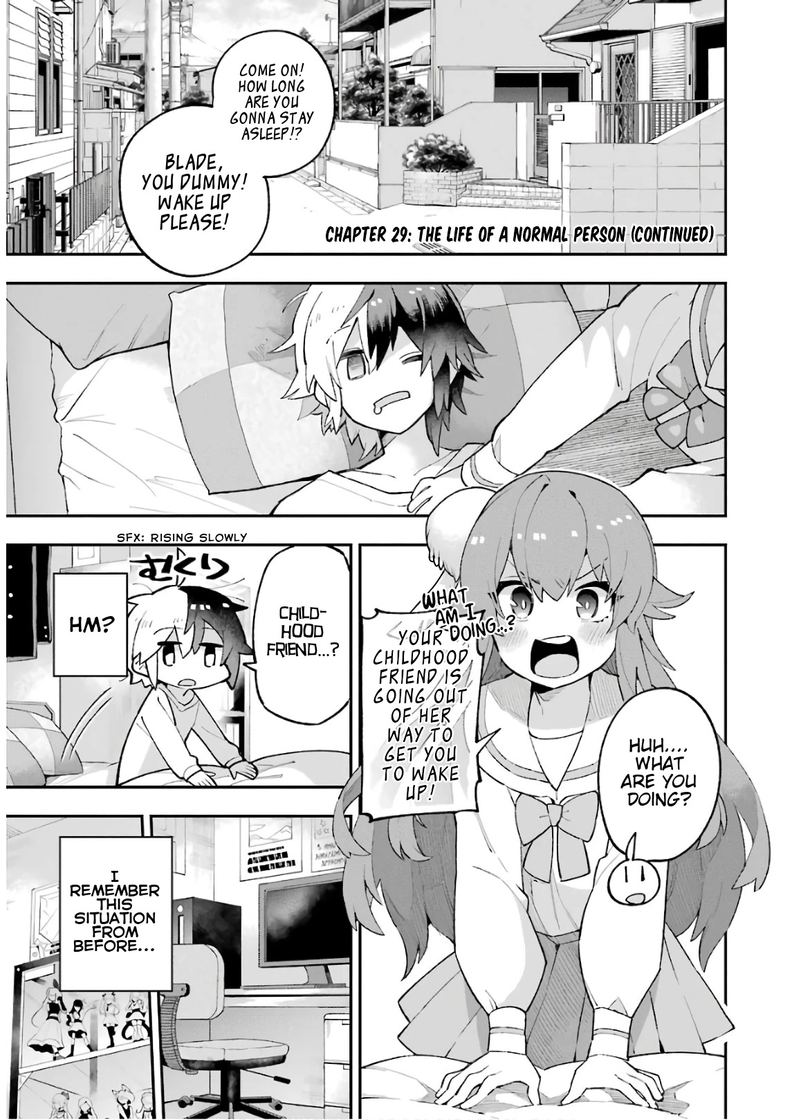Eiyuu Kyoushitsu Chapter 9.29 page 1 - Vol.9 Chapter 29: The Life of a Normal Person (Continued)