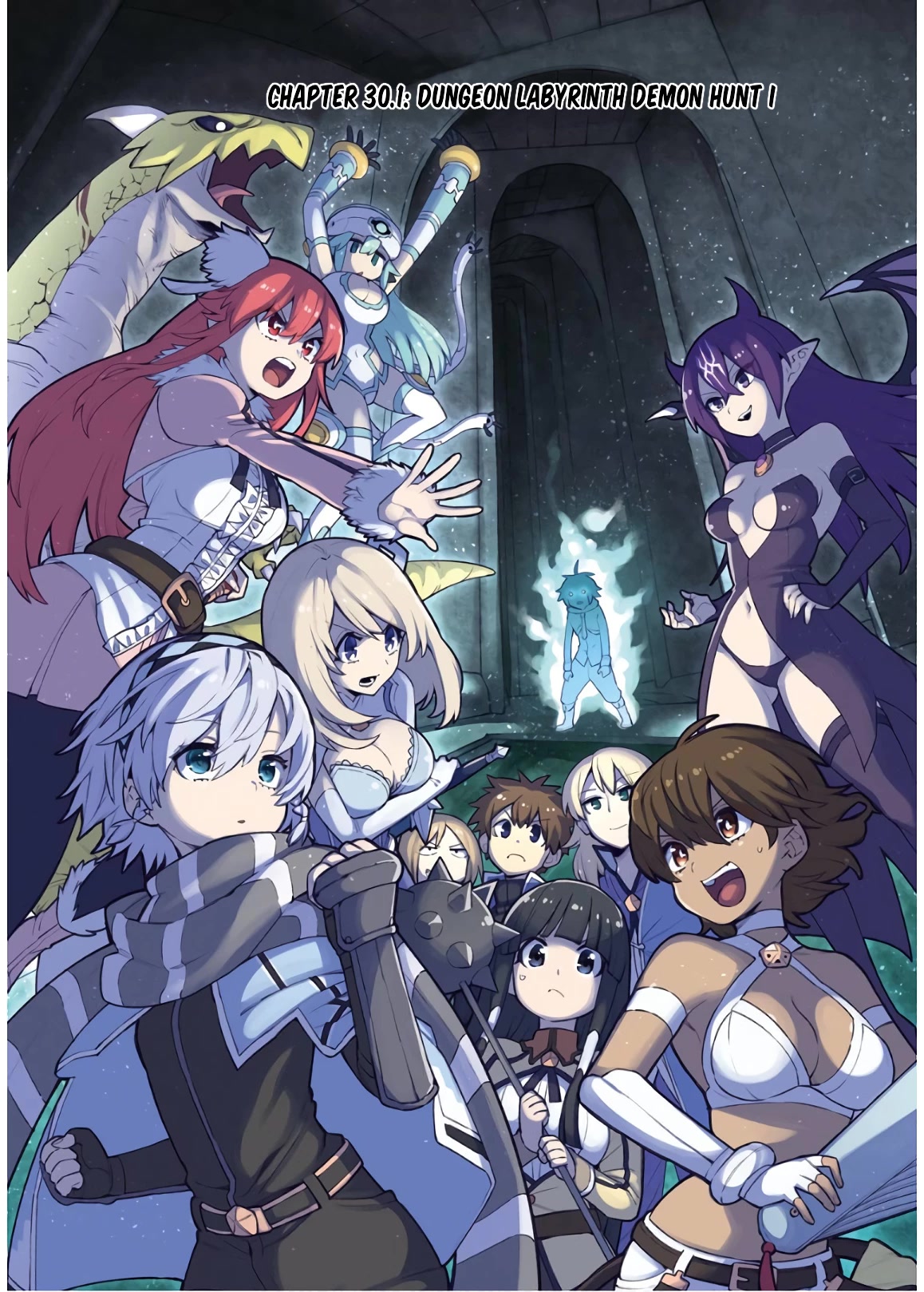 Eiyuu Kyoushitsu Chapter 9.30-1 page 1 - Vol.9 Chapter 30.1: Dungeon Labyrinth Demon Hunt I
