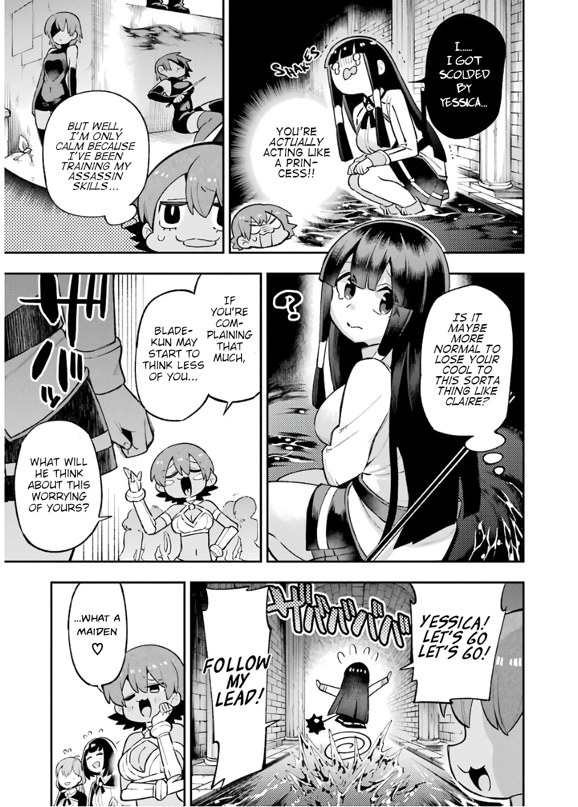 Eiyuu Kyoushitsu Chapter 9.30-1 page 28 - Vol.9 Chapter 30.1: Dungeon Labyrinth Demon Hunt I