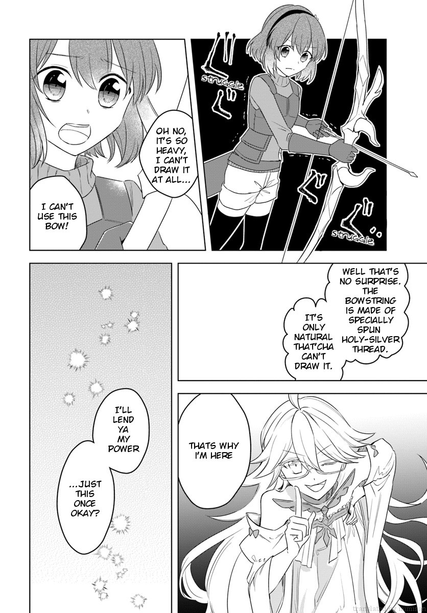 Eiyuu no Musume to Shite Umarekawatta Eiyuu wa Futatabi Eiyuu o Mezasu Chapter 12.1 page 10 - Chapter 12.1: A Powerful Bow