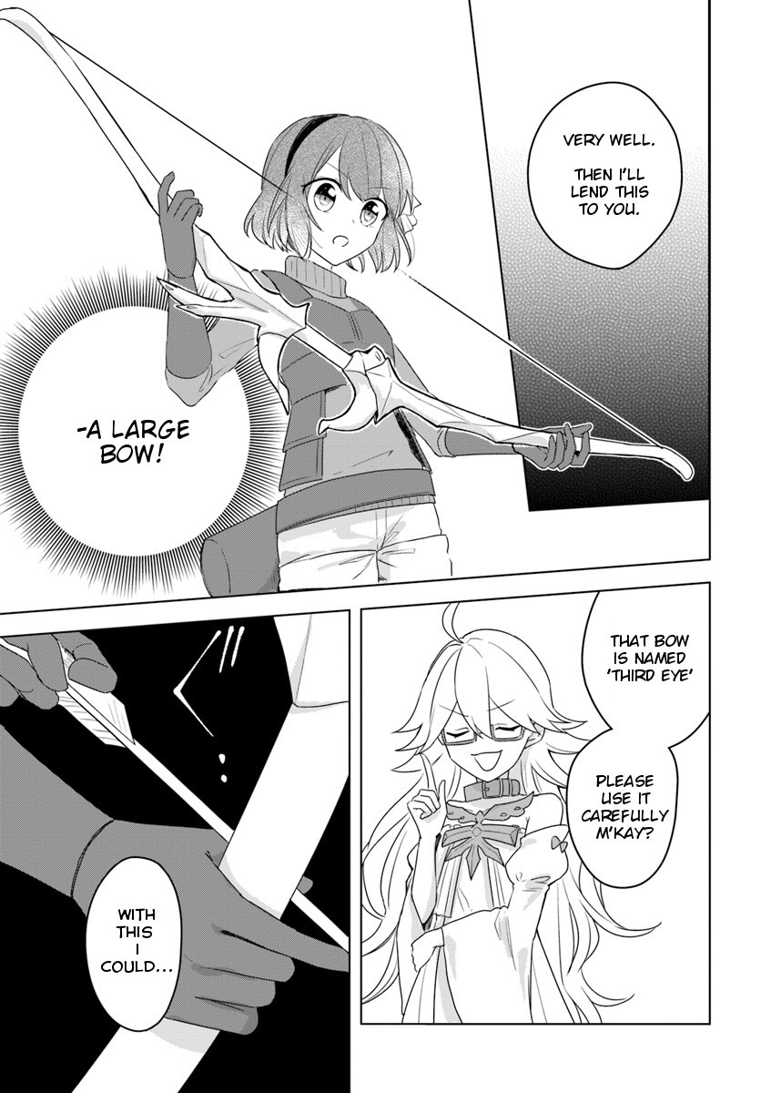 Eiyuu no Musume to Shite Umarekawatta Eiyuu wa Futatabi Eiyuu o Mezasu Chapter 12.1 page 9 - Chapter 12.1: A Powerful Bow