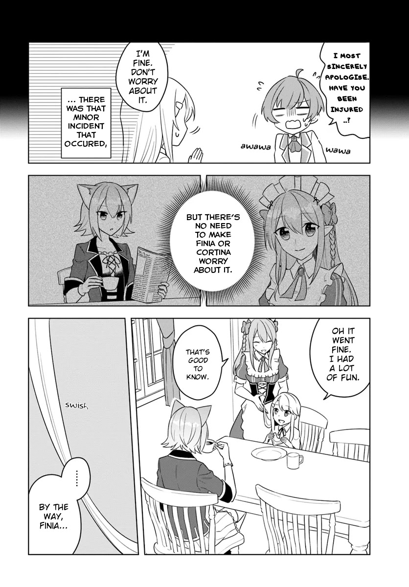 Eiyuu no Musume to Shite Umarekawatta Eiyuu wa Futatabi Eiyuu o Mezasu Chapter 13.1 page 9 - Chapter 13.1: The School Entrance Ceremony Intrigue