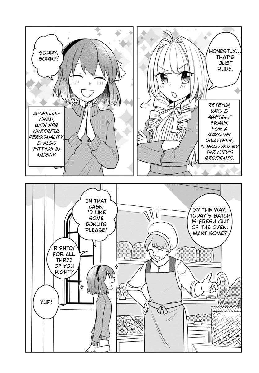 Eiyuu no Musume to Shite Umarekawatta Eiyuu wa Futatabi Eiyuu o Mezasu Chapter 13.2 page 3 - Chapter 13.2: The School Entrance Ceremony Intrigue (continued)