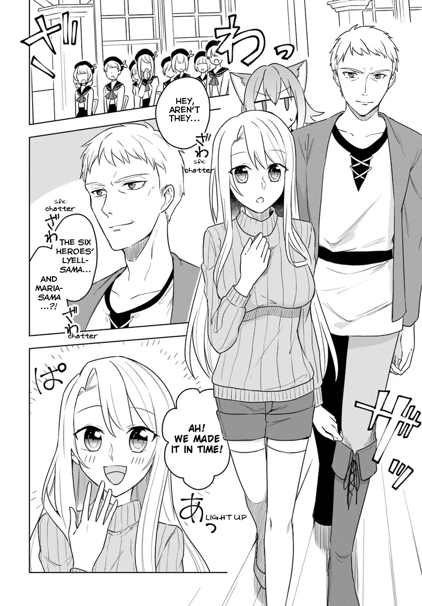 Eiyuu no Musume to Shite Umarekawatta Eiyuu wa Futatabi Eiyuu o Mezasu Chapter 13.2 page 6 - Chapter 13.2: The School Entrance Ceremony Intrigue (continued)