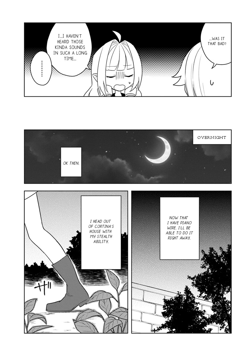 Eiyuu no Musume to Shite Umarekawatta Eiyuu wa Futatabi Eiyuu o Mezasu Chapter 15.1 page 12 - Chapter 15.1: Late Night Special Training