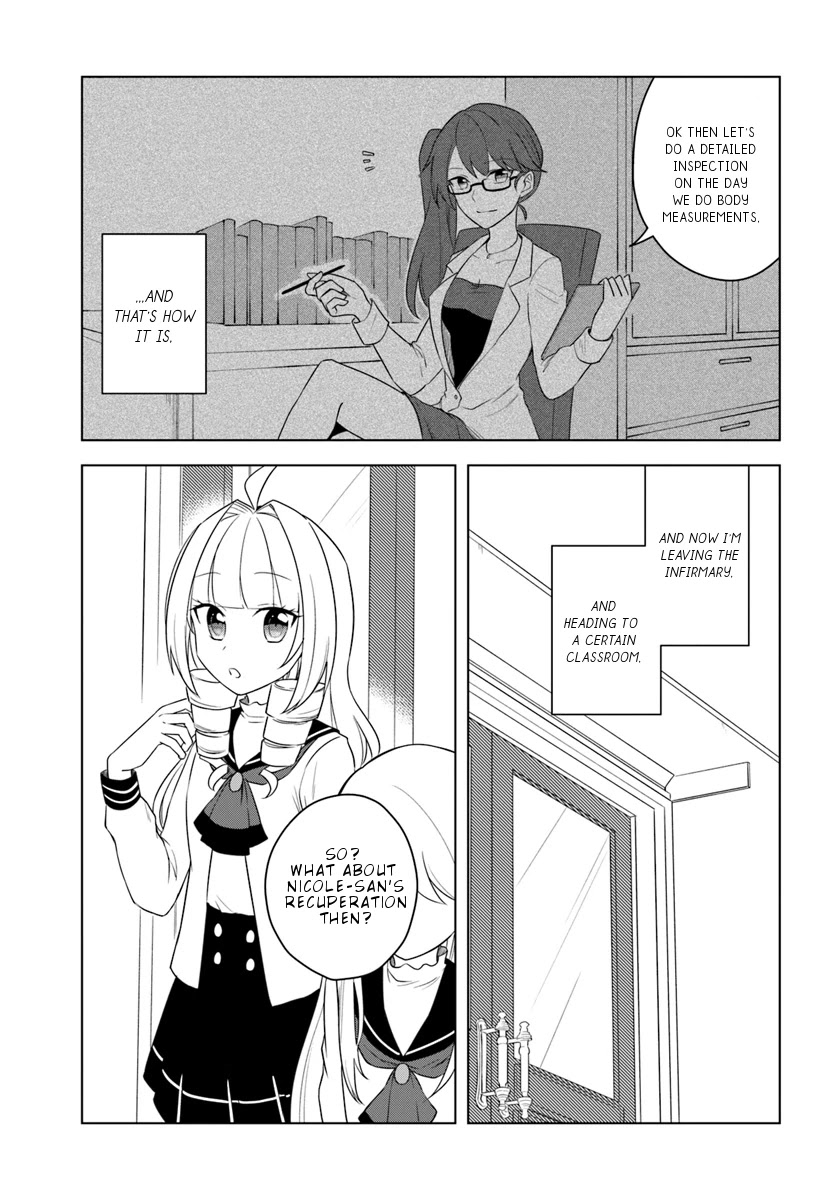 Eiyuu no Musume to Shite Umarekawatta Eiyuu wa Futatabi Eiyuu o Mezasu Chapter 15.1 page 4 - Chapter 15.1: Late Night Special Training