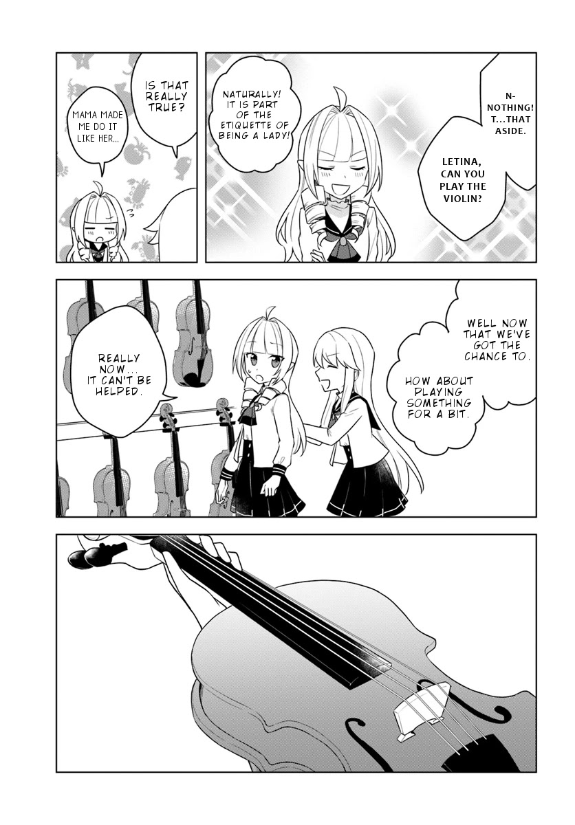 Eiyuu no Musume to Shite Umarekawatta Eiyuu wa Futatabi Eiyuu o Mezasu Chapter 15.1 page 8 - Chapter 15.1: Late Night Special Training