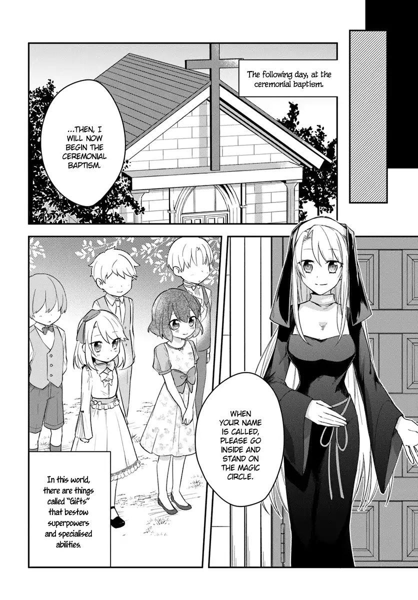 Eiyuu no Musume to Shite Umarekawatta Eiyuu wa Futatabi Eiyuu o Mezasu Chapter 4.1 page 4 - Chapter 4.1: God's Gifts